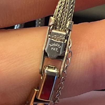 La Salle women's vintage watch stainless steel with diamonds