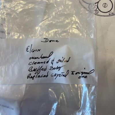 Elgin Pocket watch est. production year 1928 comes with paperwork