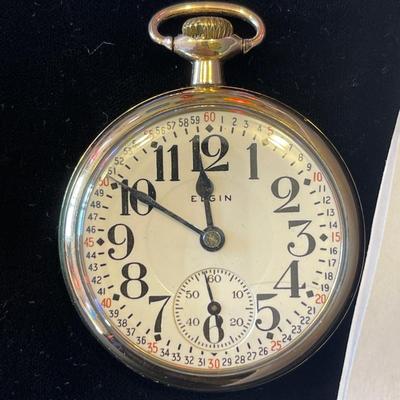 Elgin Pocket watch est. production year 1928 comes with paperwork