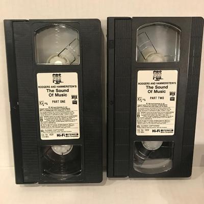 Sound of music VHS set