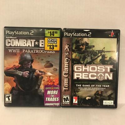 Two PlayStation 2 video games