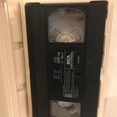 E.T. The extra terrestrial VHS