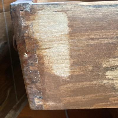 2 Drawer Oak Commode