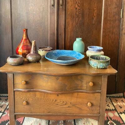 Lot of California pottery