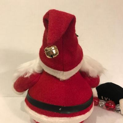 Light up Santa shelf sitter