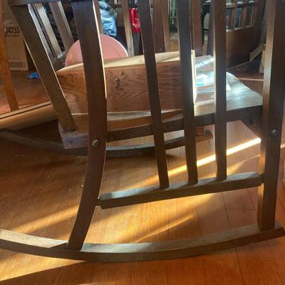 Antique Craftsman rocking chair
