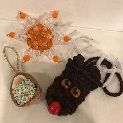 Vintage handmade ornaments