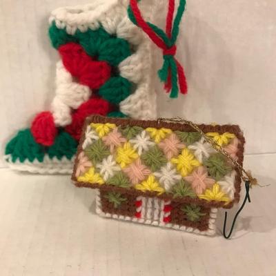 Vintage handmade ornaments