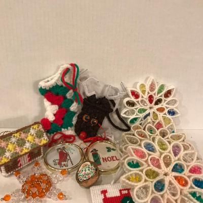 Vintage handmade ornaments