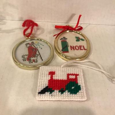 Vintage handmade ornaments