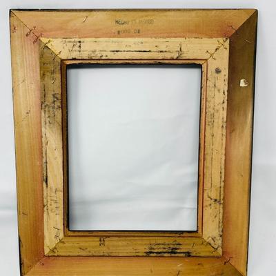 Lot of decorative items brass saxophone wood picture frame boxes art