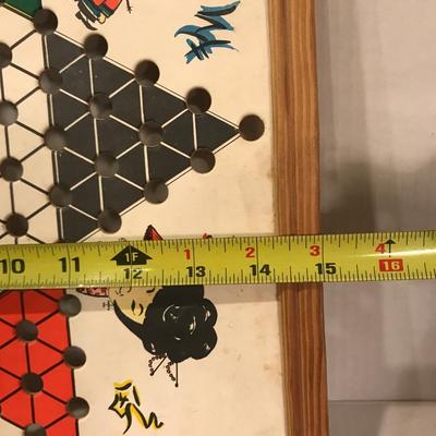 Vintage Chinese Checker Board