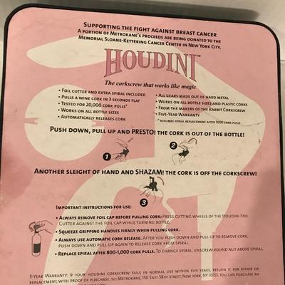 Houdini Lever Corkscrew