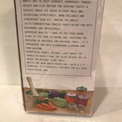 New in package fermentation weights