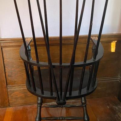 Painted wood chair