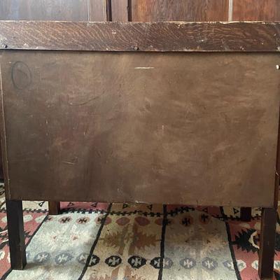 2 drawer oak dresser