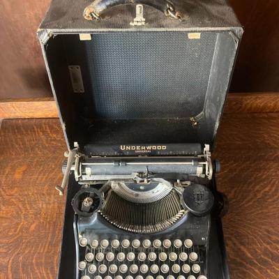 Antique Underwood typewriter