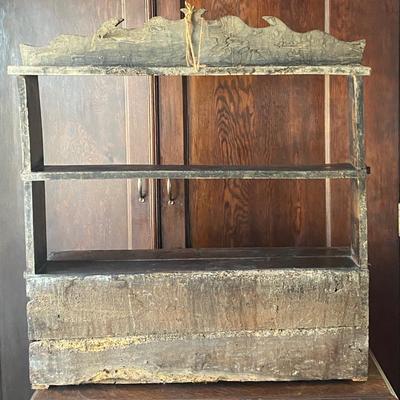 Antique shelf