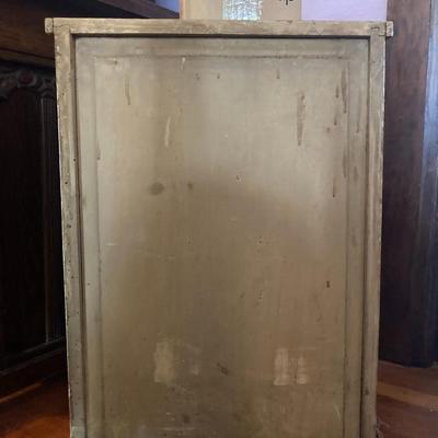 Pine bedside cabinet