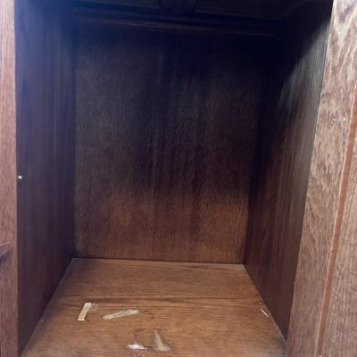 Craftsman style bedside table
