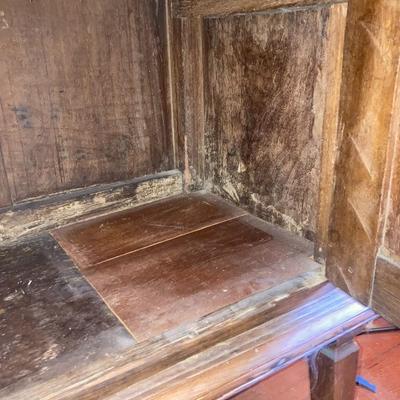 Refinished antique Teak cabinet