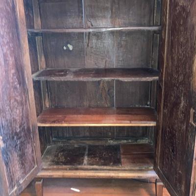 Refinished antique Teak cabinet
