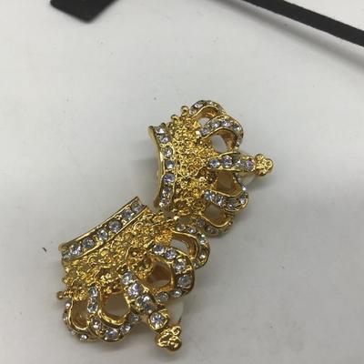 Large ðŸ‘‘ Crown Earrings