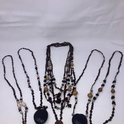 Seed necklaces