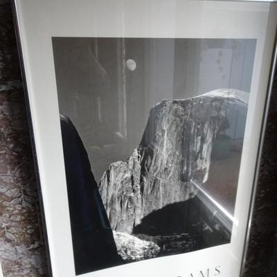 LOT 188. ANSEL ADAMS FRAMED PICTURE