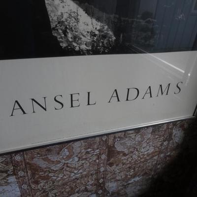 LOT 188. ANSEL ADAMS FRAMED PICTURE