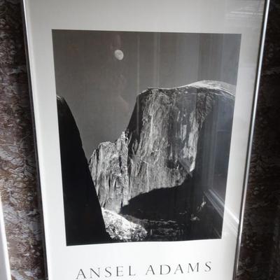 LOT 188. ANSEL ADAMS FRAMED PICTURE
