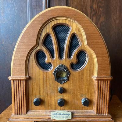 75th anniversary edition radio, untested