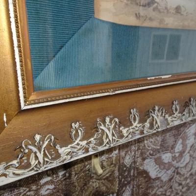 LOT 195  COUNTRY SCENE ART