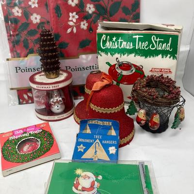 Lot of vintage Christmas items