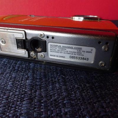 LOT 209 OLYMPUS STYLUS TOUGH CAMERA