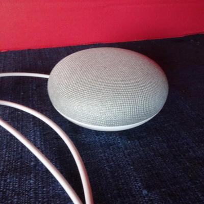 LOT 215. GOOGLE SMART SPEAKER