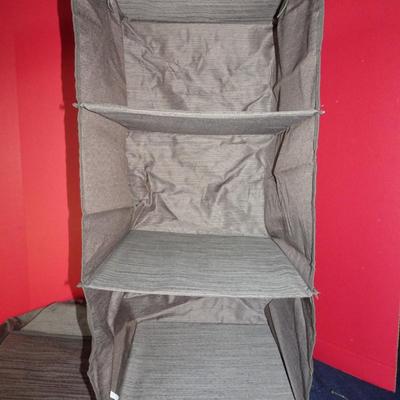 LOT 222.  TWO CLOSET ORGANIZER