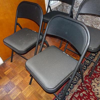 LOT 225. FOUR COSCO FOLDING CHAIRS