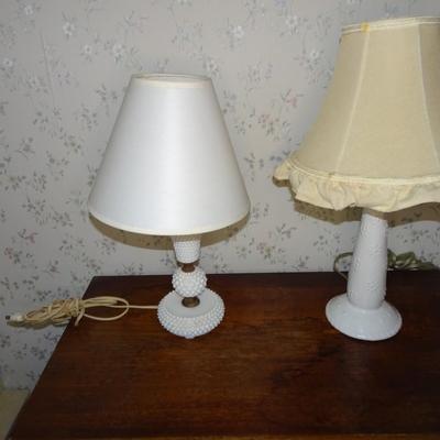 LOT 237.  TWO TABLE LAMPS