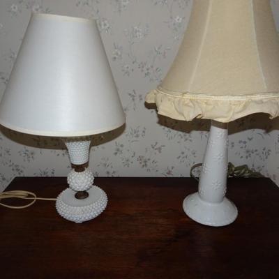 LOT 237.  TWO TABLE LAMPS