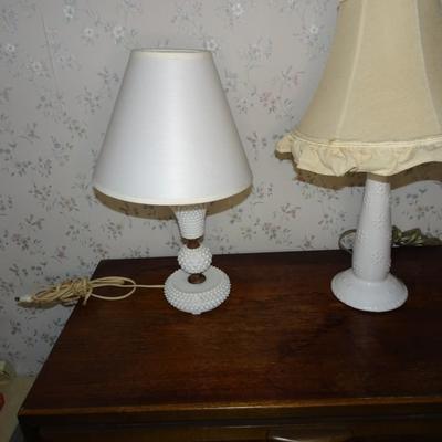 LOT 237.  TWO TABLE LAMPS