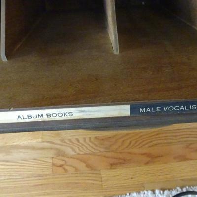 LOT 236. V INTAGE RECORD CABINET
