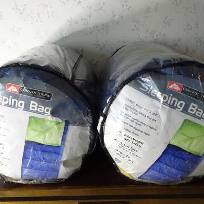 LOT 246.  TWO SLEEPING BAGS