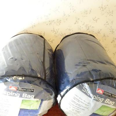 LOT 246.  TWO SLEEPING BAGS