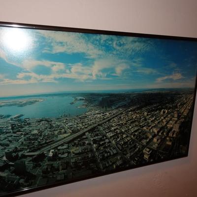 LOT 272. PANORAMIC SAN DIEGO SCENE