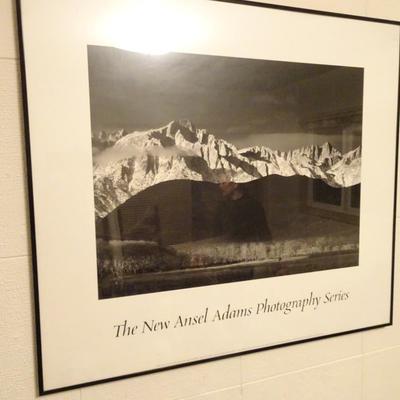 LOT 276. ANSEL ADAMS FRAMED PICTURE