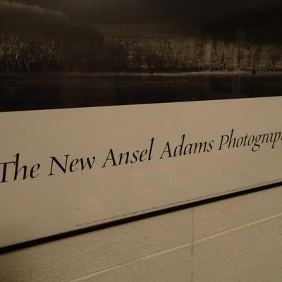 LOT 276. ANSEL ADAMS FRAMED PICTURE