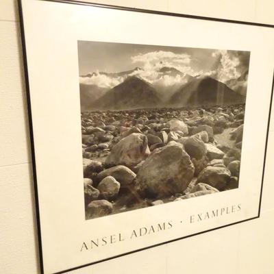 LOT 277  ANSEL ADAMS FRAMED PICTURE.