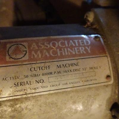 LOT 301. CUTOFF MACHINE