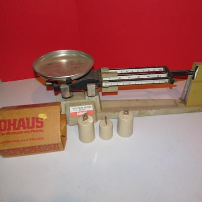 LOT 313. OHAUS SCALE